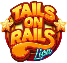 TAILS ON RAILS LION logo