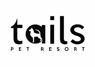 TAILS PET RESORT logo