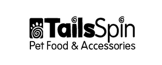 TAILSSPIN PET FOOD & ACCESSORIES logo