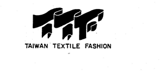 TAIWAN TEXTILE FASHION TTF logo
