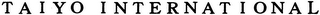 TAIYO INTERNATIONAL logo