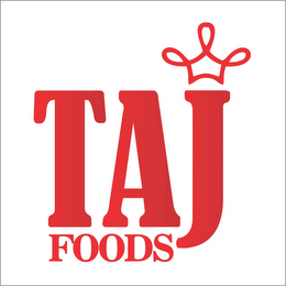 TAJ FOODS logo