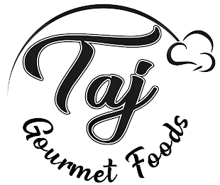 TAJ GOURMET FOODS logo