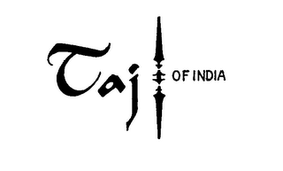 TAJ OF INDIA logo