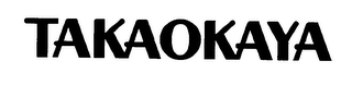 TAKAOKAYA logo