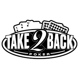TAKE 2 BACK POKER A K Q logo