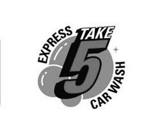 TAKE 5 EXPRESS CAR WASH logo