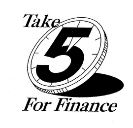 TAKE 5 FOR FINANCE logo