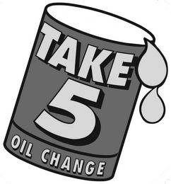 TAKE 5 OIL CHANGE logo