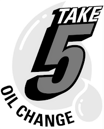 TAKE 5 OIL CHANGE logo