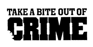 TAKE A BITE OUT OF CRIME logo