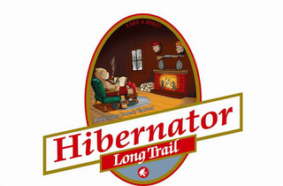 TAKE A HIKE BRIDGEWATER CORNERS, VERMONT HIBERNATOR LONG TRAIL logo