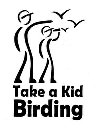 TAKE A KID BIRDING logo
