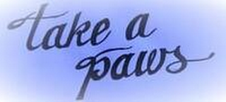 TAKE A PAWS logo