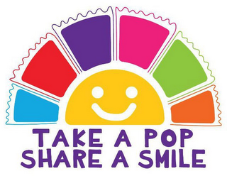 TAKE A POP SHARE A SMILE logo