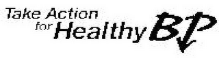 TAKE ACTION FOR HEALTHY BP logo