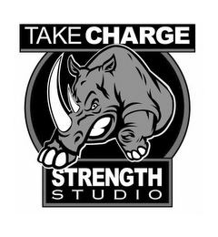 TAKE CHARGE STRENGTH STUDIO logo