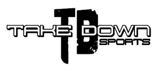 TAKE DOWN SPORTS TD logo