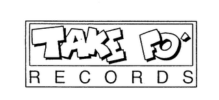 TAKE FO' RECORDS logo
