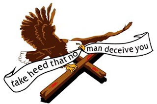 TAKE HEED THAT NO MAN DECEIVE YOU logo