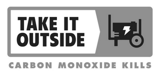TAKE IT OUTSIDE CARBON MONOXIDE KILLS logo