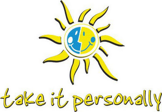 TAKE IT PERSONALLY logo