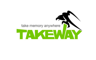 TAKE MEMORY ANYWHERE TAKEWAY logo