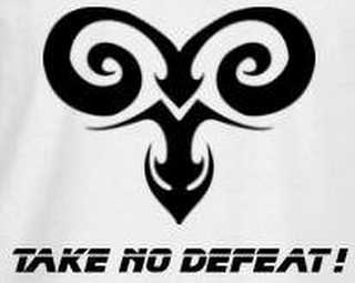 TAKE NO DEFEAT! logo