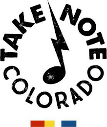 TAKE NOTE COLORADO logo