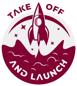 TAKE OFF AND LAUNCH logo