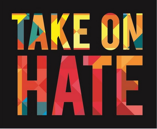 TAKE ON HATE logo