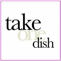 TAKE ONE DISH logo