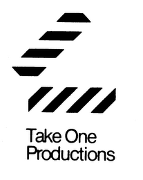 TAKE ONE PRODUCTIONS logo