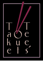 TAKE OUT TEE'S logo