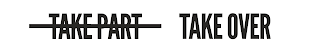 TAKE PART TAKE OVER logo