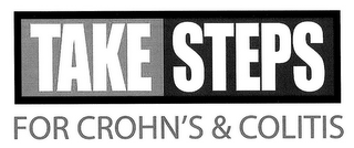 TAKE STEPS FOR CROHN'S & COLITIS logo