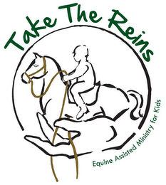 TAKE THE REINS EQUINE ASSISTED MINISTRY FOR KIDS logo