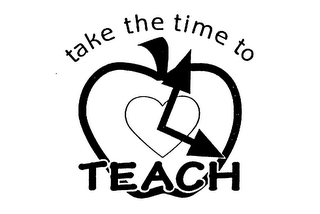 TAKE THE TIME TO TEACH logo