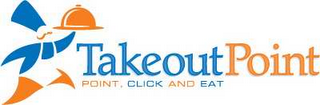 TAKEOUTPOINT POINT, CLICK AND EAT logo