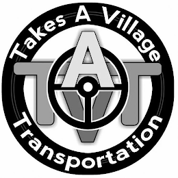 TAKES A VILLAGE TRANSPORTATION TAVT logo