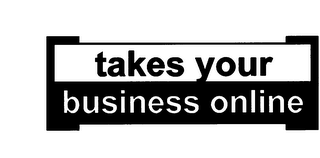 TAKES YOUR BUSINESS ONLINE logo