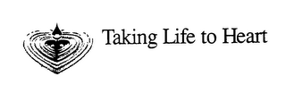 TAKING LIFE TO HEART logo