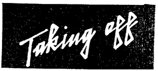 TAKING OFF logo