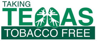 TAKING TEXAS TOBACCO FREE logo