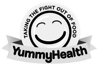 TAKING THE FIGHT OUT OF FOOD YUMMYHEALTH logo