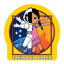 TAKING UP SPACE logo