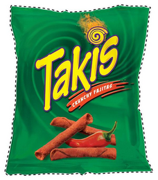 TAKIS CRUNCHY FAJITAS logo