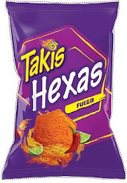 TAKIS HEXAS FUEGO logo