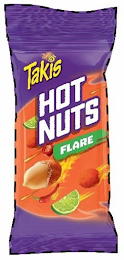 TAKIS HOT NUTS FLARE logo