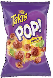 TAKIS POP! FUEGO logo